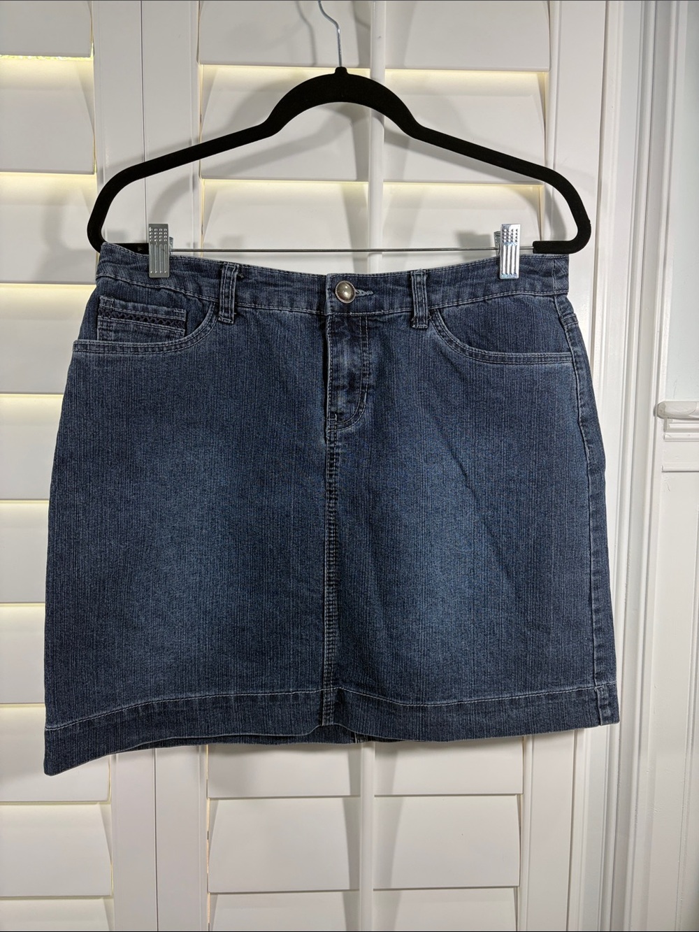 Perfect Petite Denim Skort (10P)